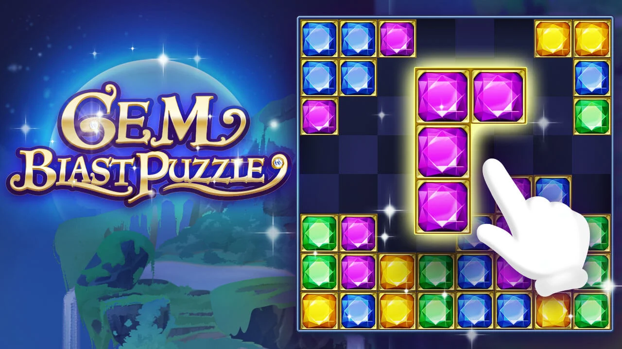 《Gem Blast Puzzle》开发手记 - 月夜下的方块消除与小鱼营救