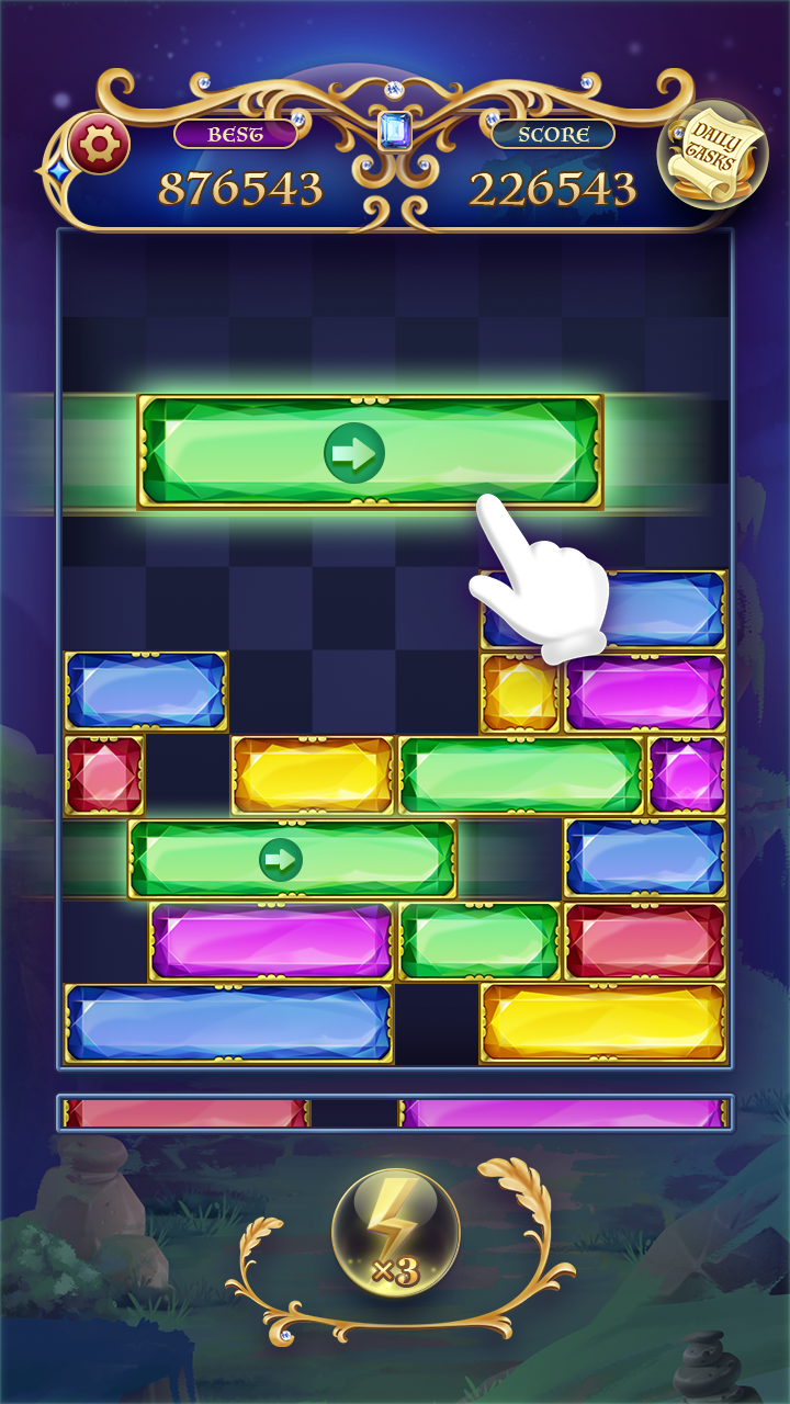 Gem Dropuzzle：双模式休闲益智游戏开发全解析