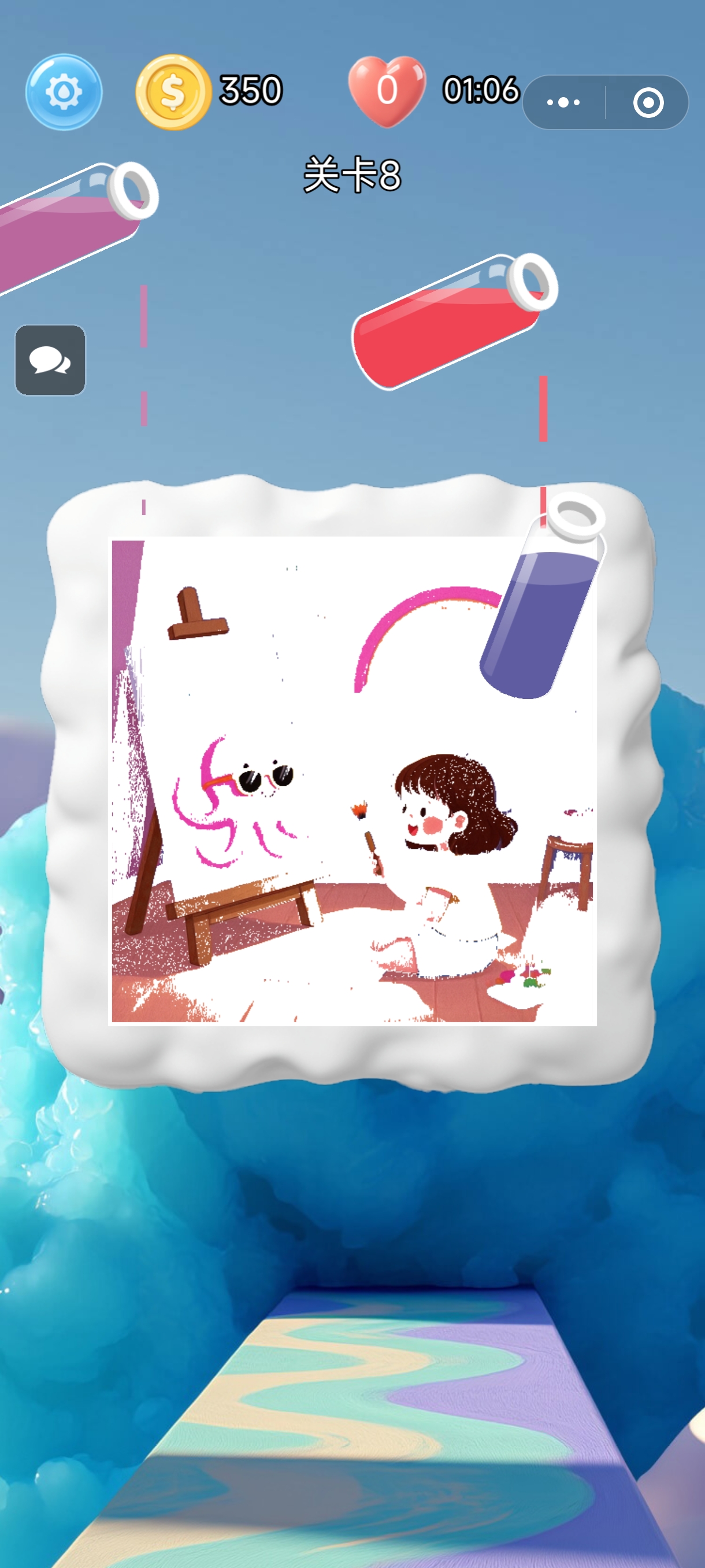 倒水游戏动态绘画效果深度解析：从像素分析到Shader渲染的完整技术实现